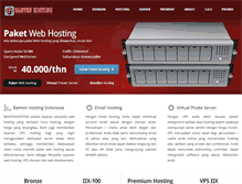 Tablet Screenshot of bantenhosting.com